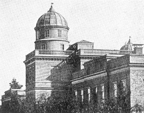 Лейденская обсерватория в 1861 году