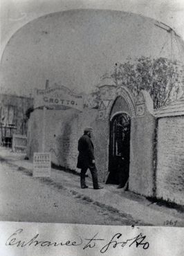 Вход в грот, 1867 г.