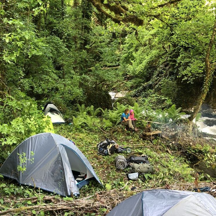 Гостевые домики, Палатки