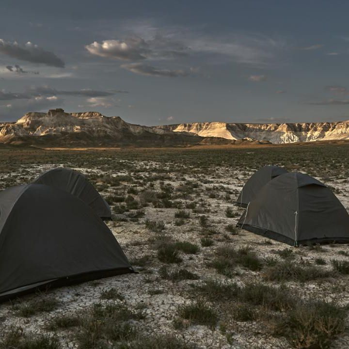 Кемпинги, Палатки