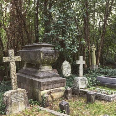 Хайгейтское кладбище, Лондон, 2017
