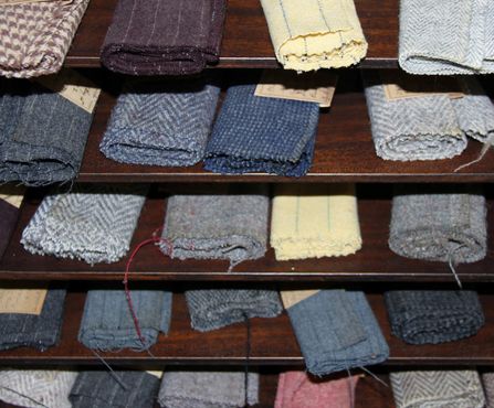 Музей домотканой одежды «Билтмор Индастриз», ткани