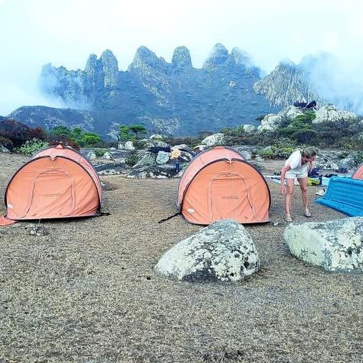 Кемпинги, Палатки