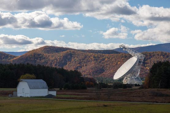 Телескоп в Грин-Бэнке