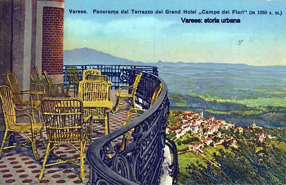 Гранд-отель «Кампо деи Фиори» около 1910 года