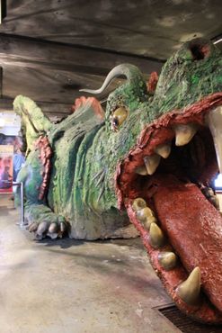 Прежний дракон из деревни Фурт-им-Вальд теперь находится в музее