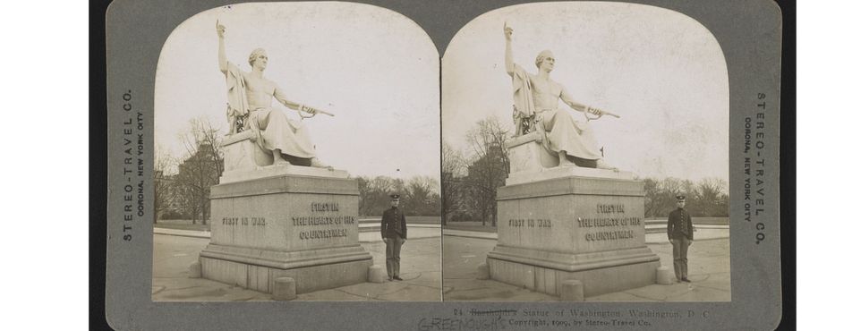 Перед Капитолием в 1909 году
