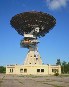 Телескоп RT-32 в Ирбене, Латвии