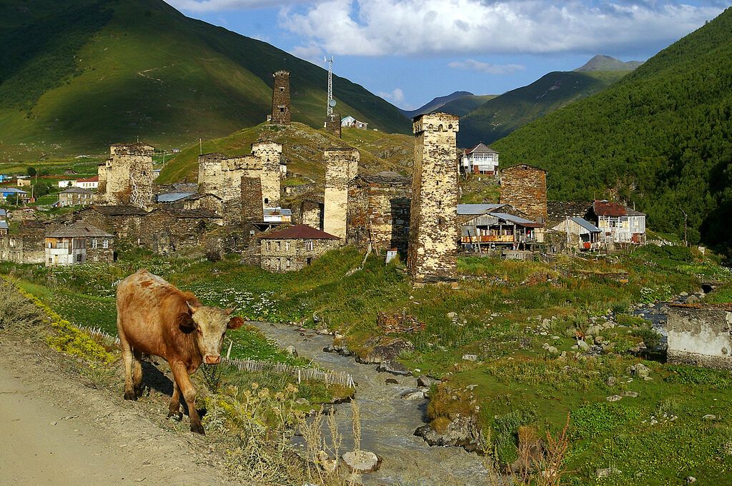 Сванские башни фото