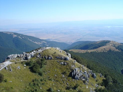 Шипкинский перевал, вид с горы Шипка