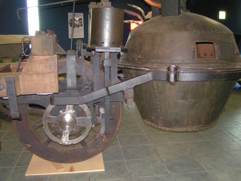 Копия паровой телеги Кюньо