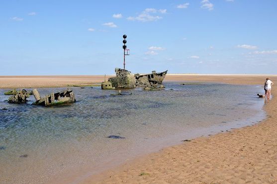 Обломки парохода «Вайна»
