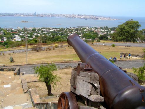 Вид из форта на залив