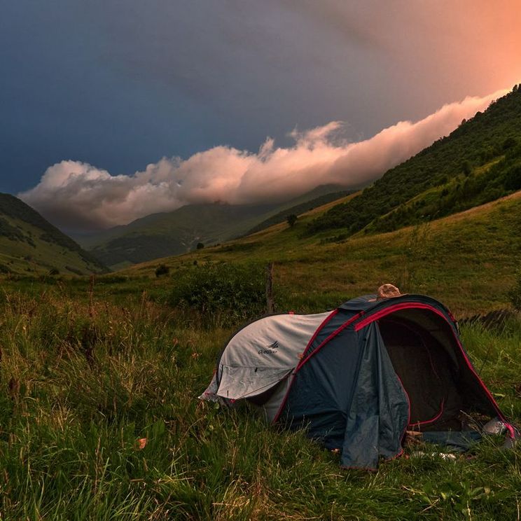 Кемпинги, Палатки